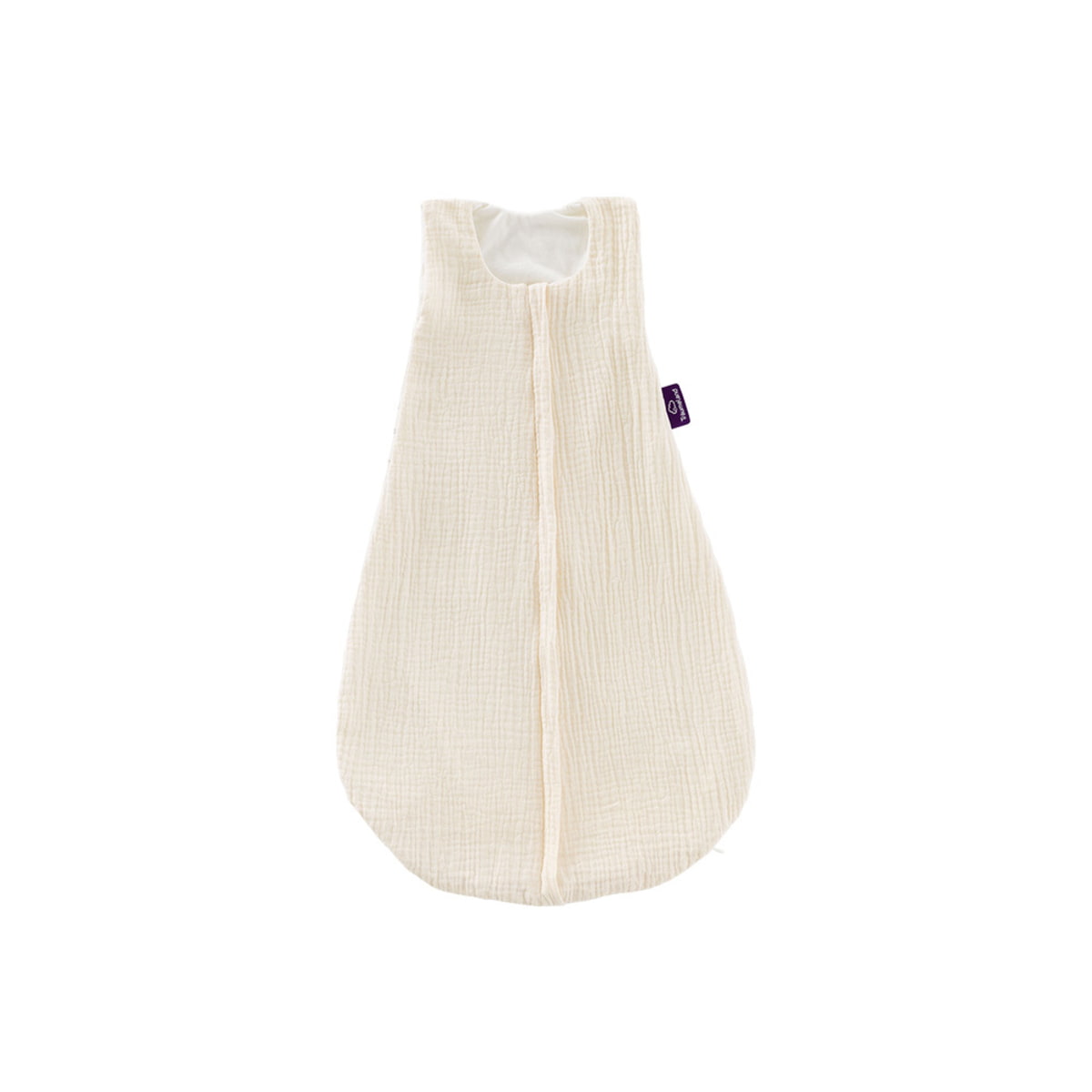 summer sleeping bag made out of cotton muslin in beige