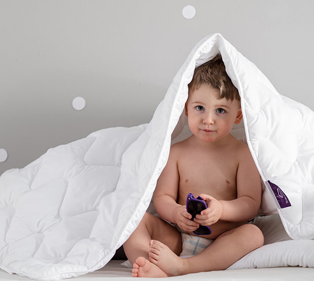 Kuschelige Bettdecke Daunenleicht für dein Baby | jetzt online kaufen
