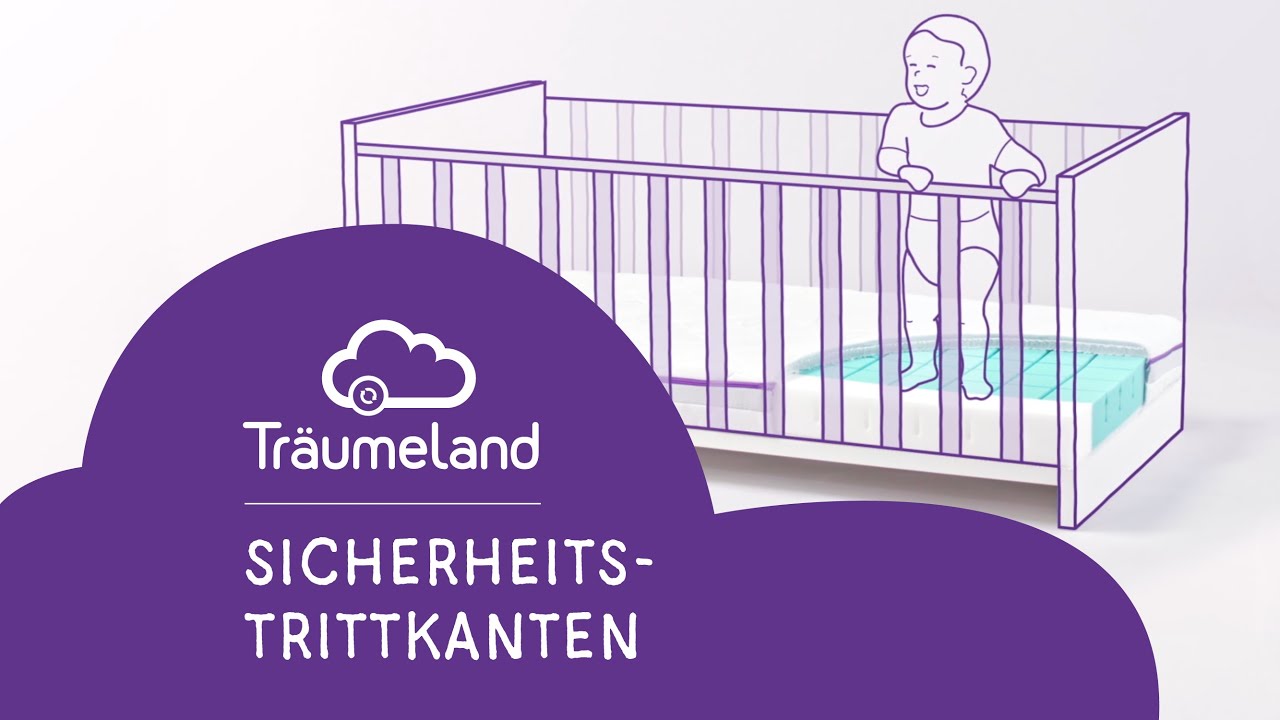 Sicherheitstrittkanten | Babymatratze + Kindermatratze | Träumeland