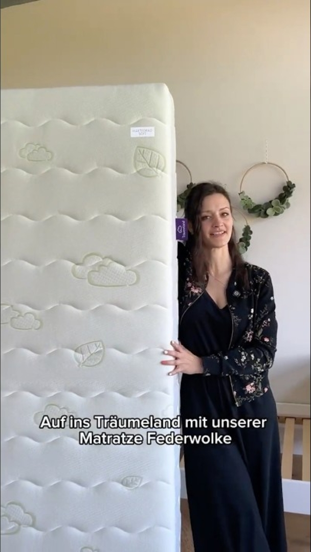 Federwolke Jugendmatratze – Atmungsaktiv & Sicher