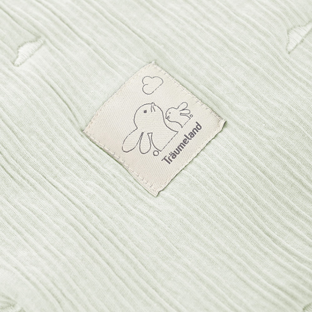 Signature sleeping bag mint rabbit patch