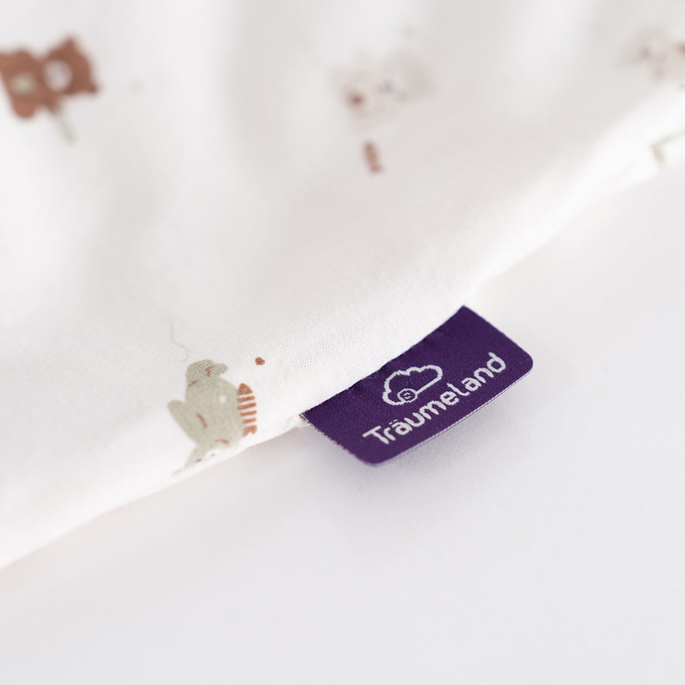 Sommerschlafsack aus Baumwolle im Design Patita Etikett