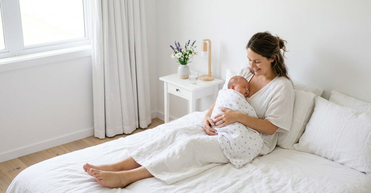 traeumeland-weekbed-mamá-bebé-dormitorio