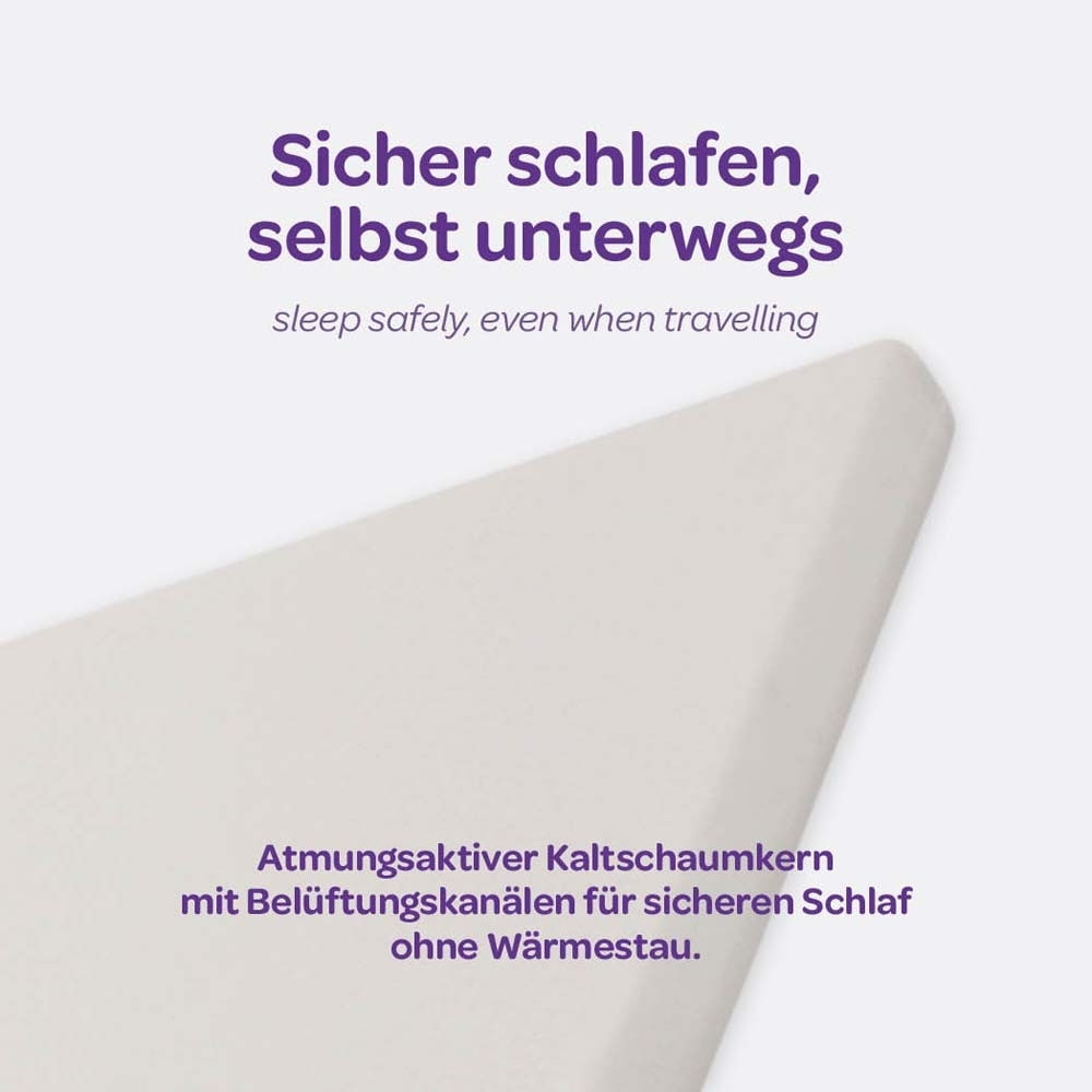 Breathable Good travel cot mattress