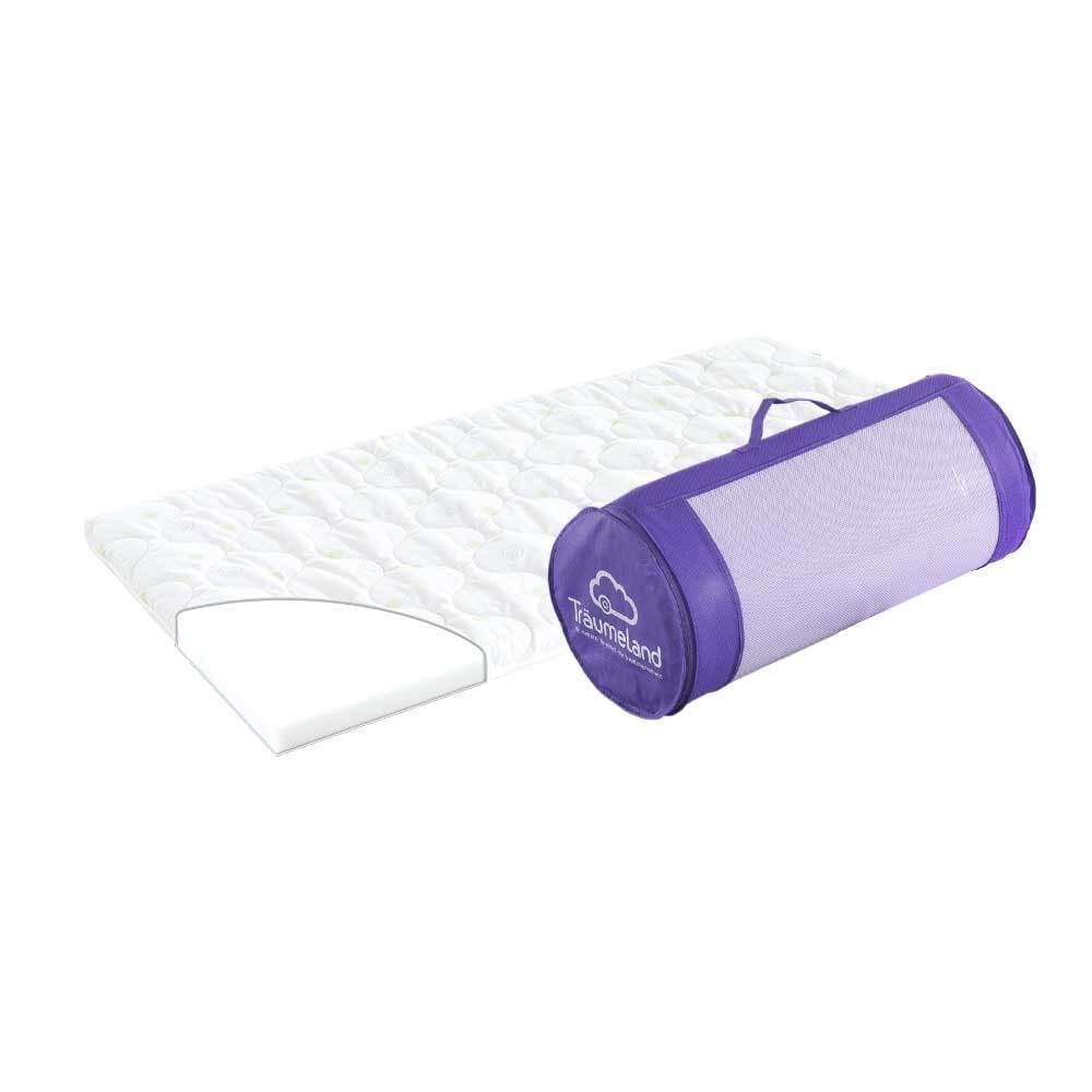 Soft travel mattress with bag
