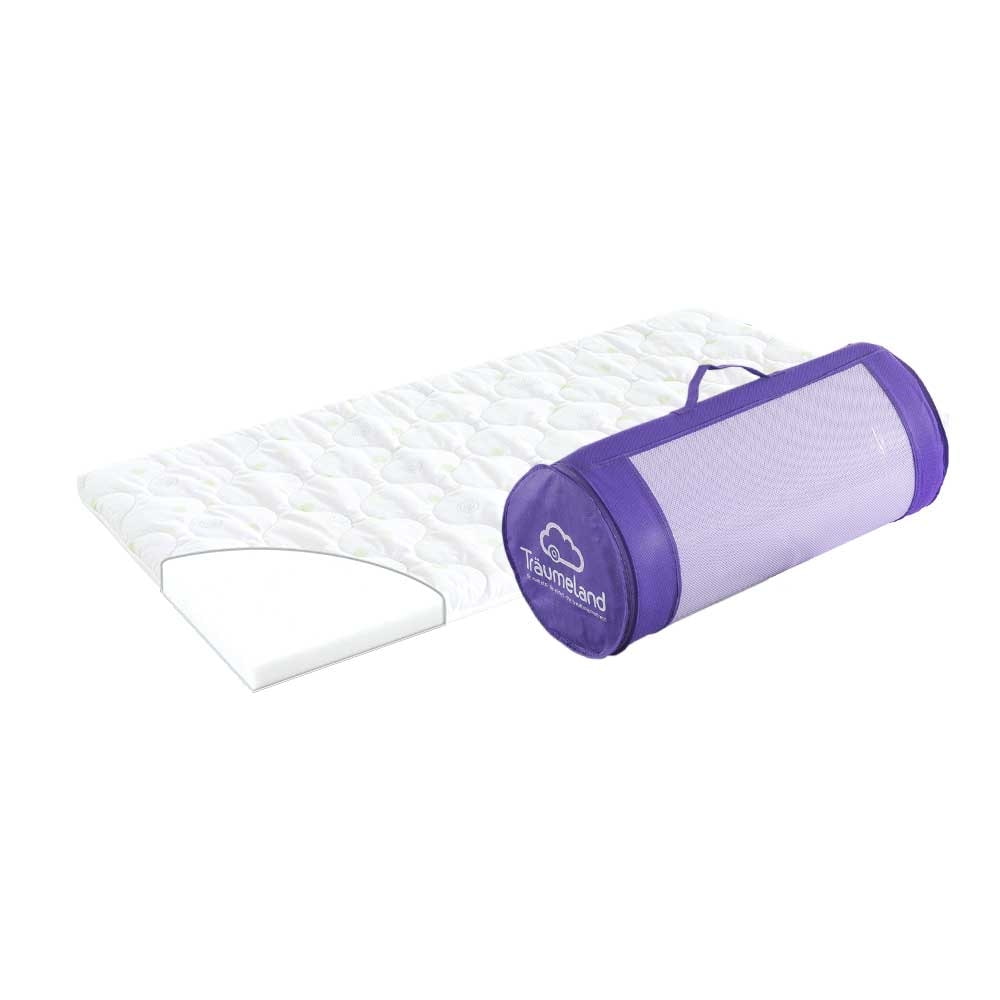 Soft travel mattress with bag