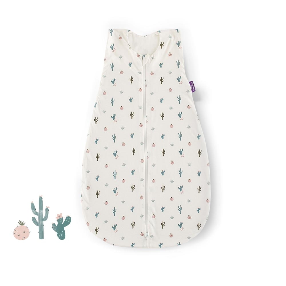 Sommer-Schlafsack Baumwoll-Jersey Kaktusliebe