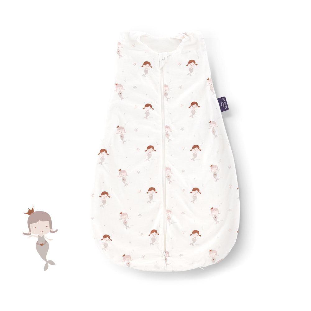 Sommer-Schlafsack Baumwoll-Jersey Mermaid