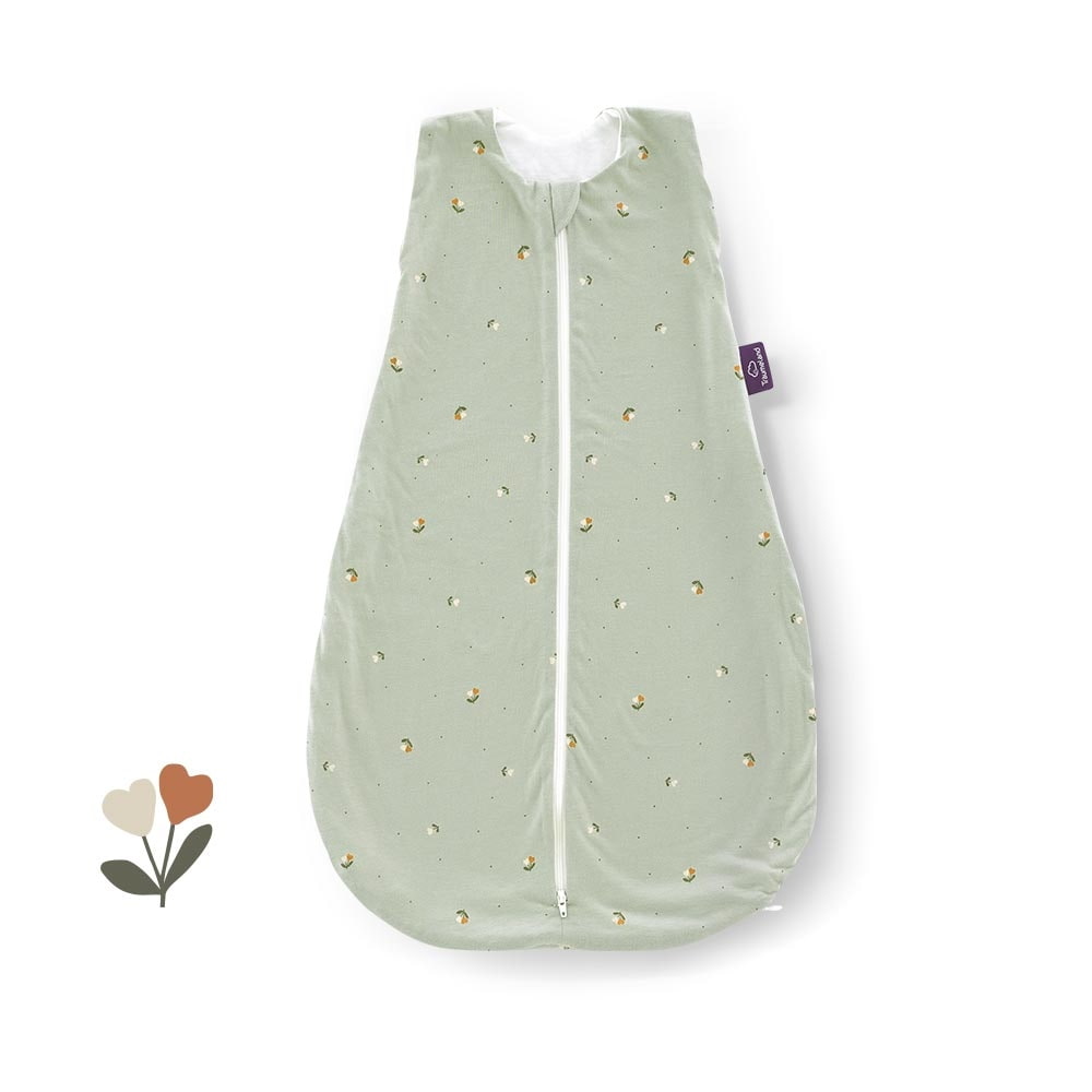 Summer sleeping bag TENCEL Fiore green