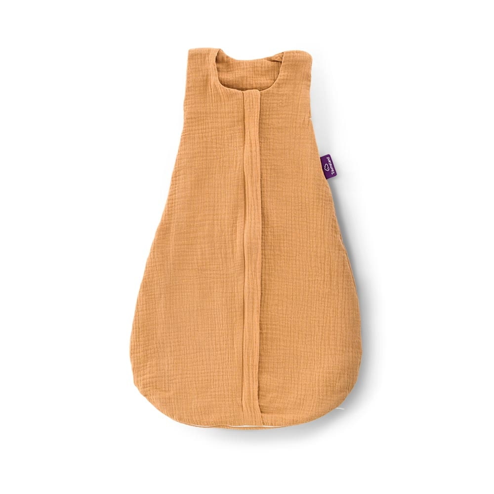 Sommer-Schlafsack Baumwoll-Musselin braun