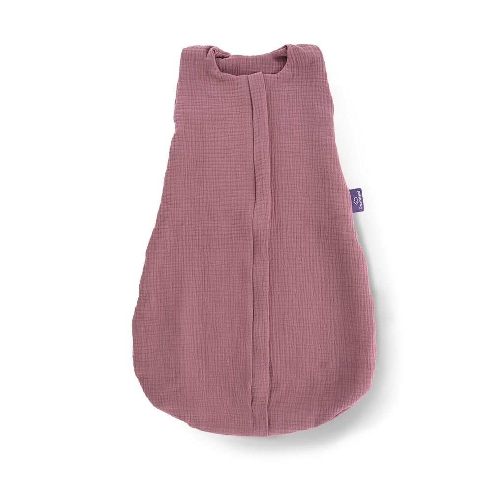 Sommer-Schlafsack Baumwoll-Musselin pflaume