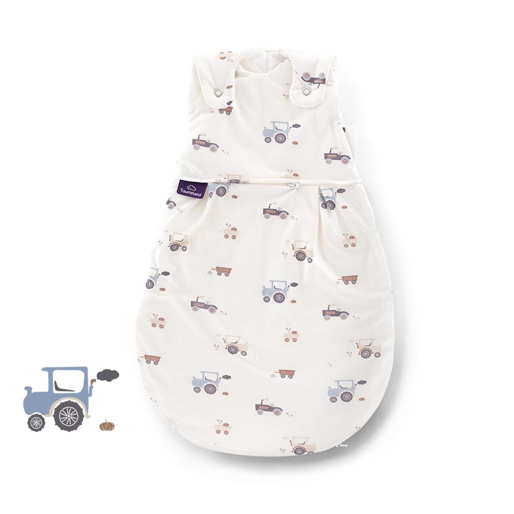 Ganzjahres-Schlafsack LIEBMICH Little Farm blau