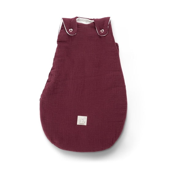 Babyschlafsack aus Musselin in beerenrot - jetzt kaufen