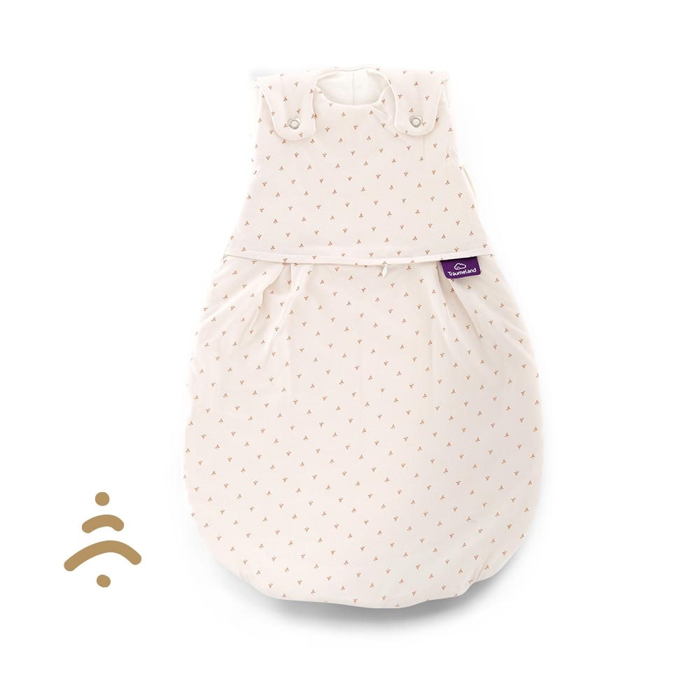 Ganzjahres-Schlafsack LIEBMICH Twister beige