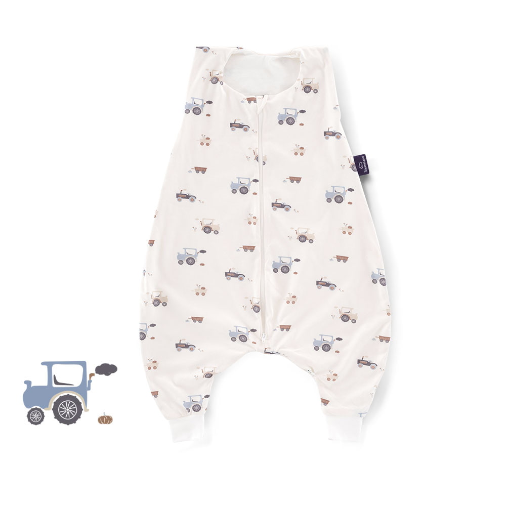 Saco de dormir de verano con piernas TO GO Granja azul