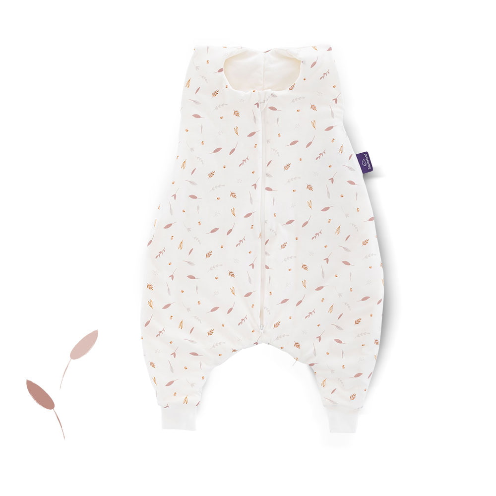 Saco de dormir para todo el año con piernas TO GO Amor natural rosa