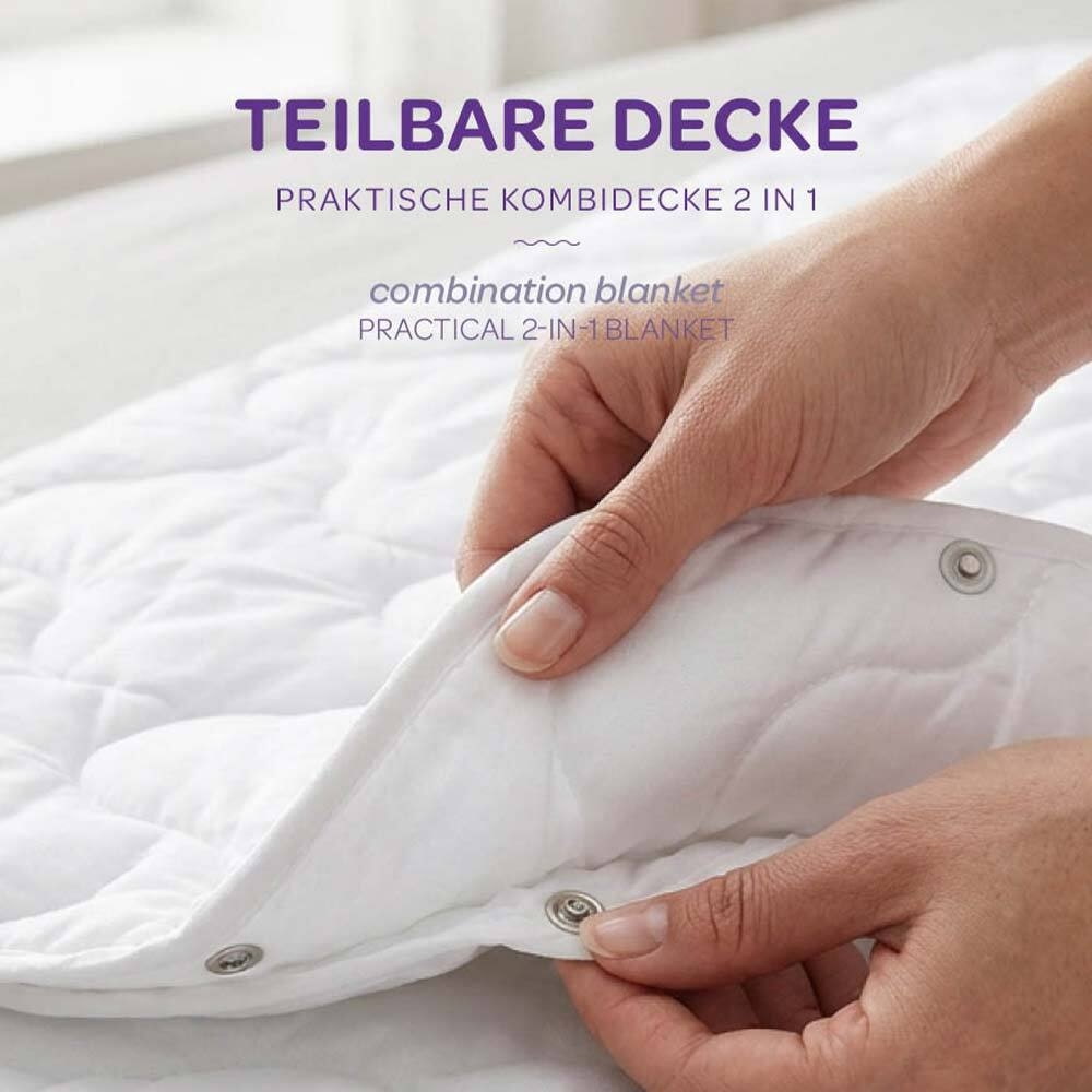 Teilbare Kinderdecke Traum Duo