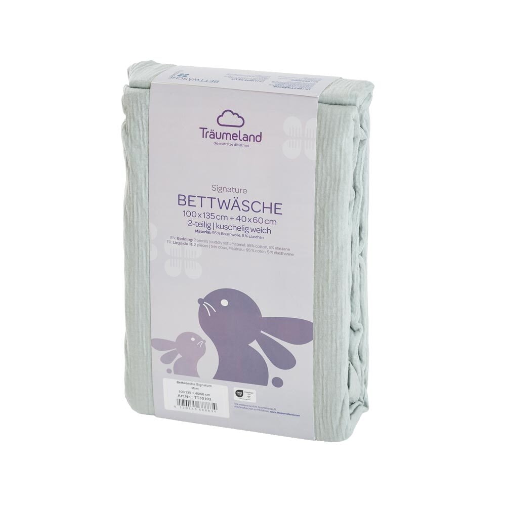 Verpackung Bettwäsche Signature mint
