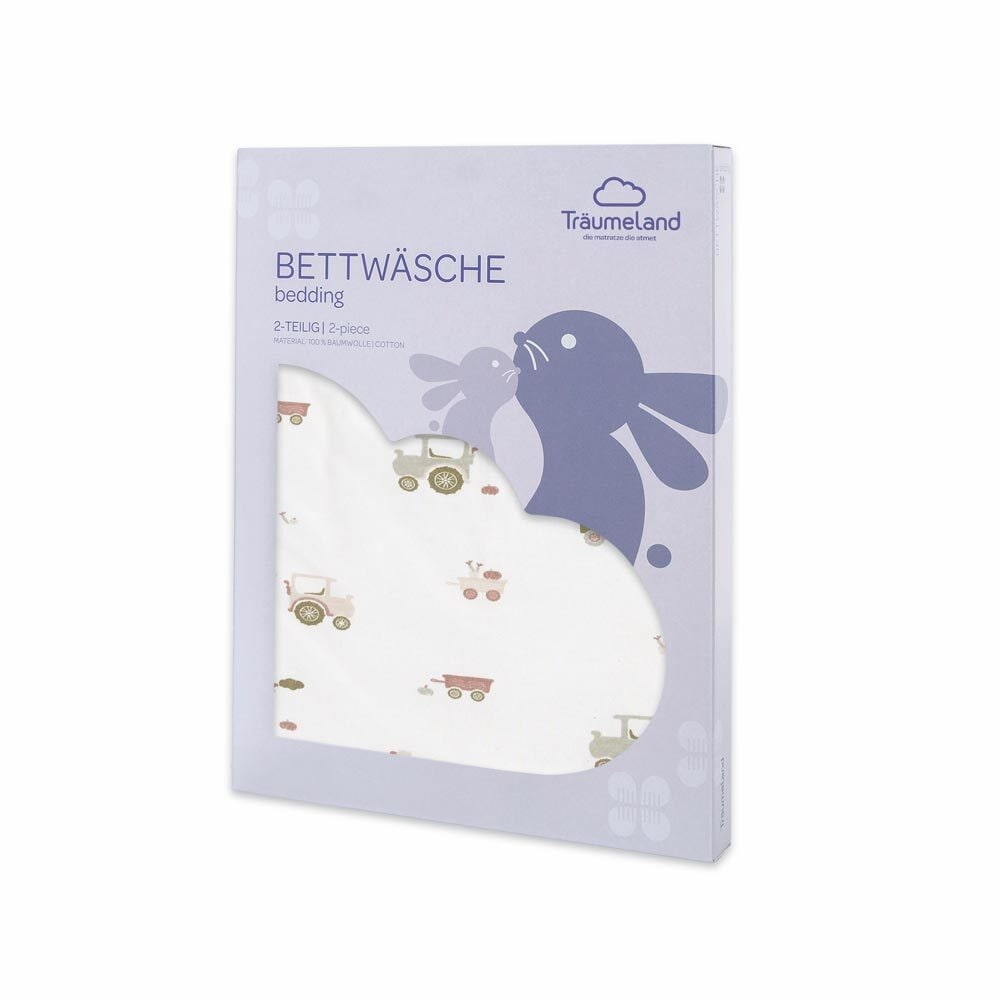 Verpackung Bettwäsche Little Farm grün 