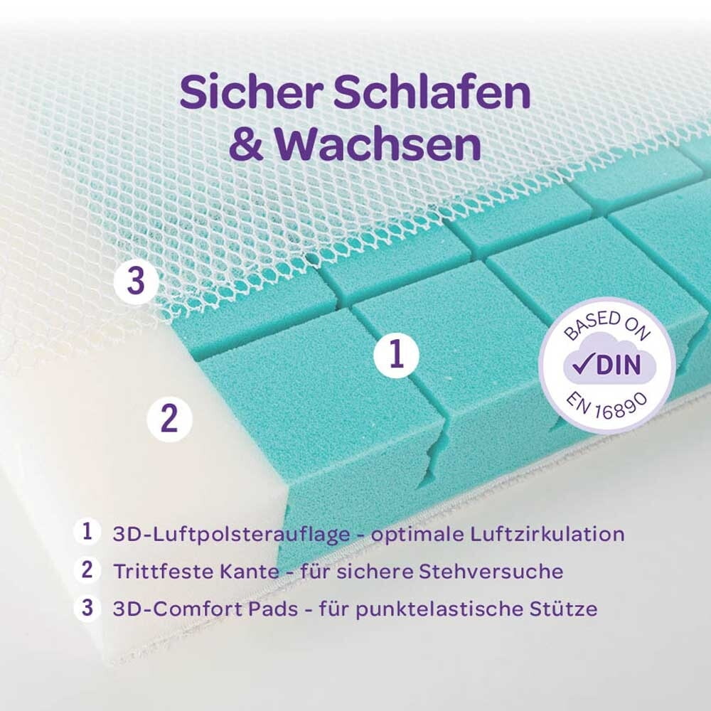Baby mattresses Spring-Air - Layered construction