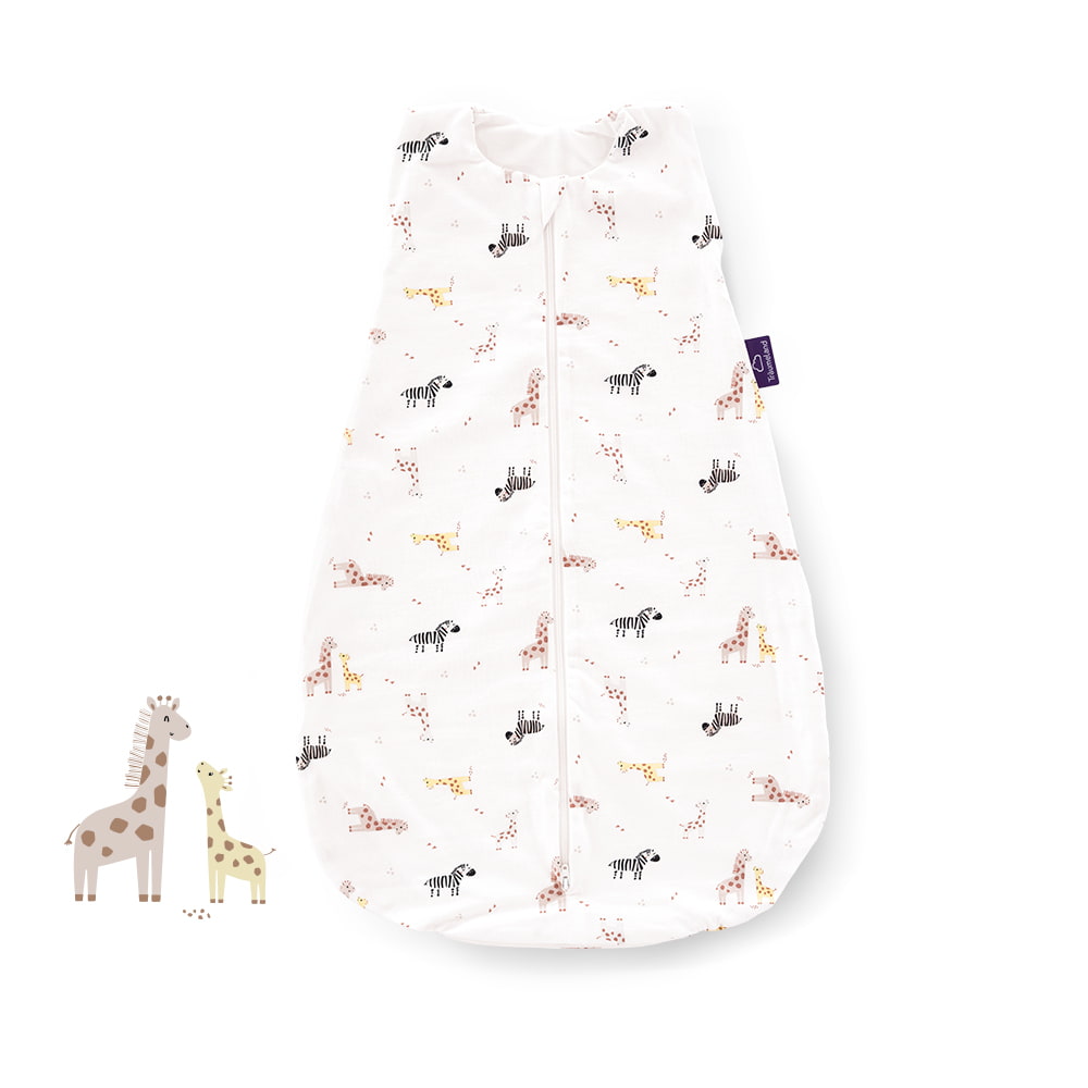 Sommer-Schlafsack Baumwoll-Jersey Safari