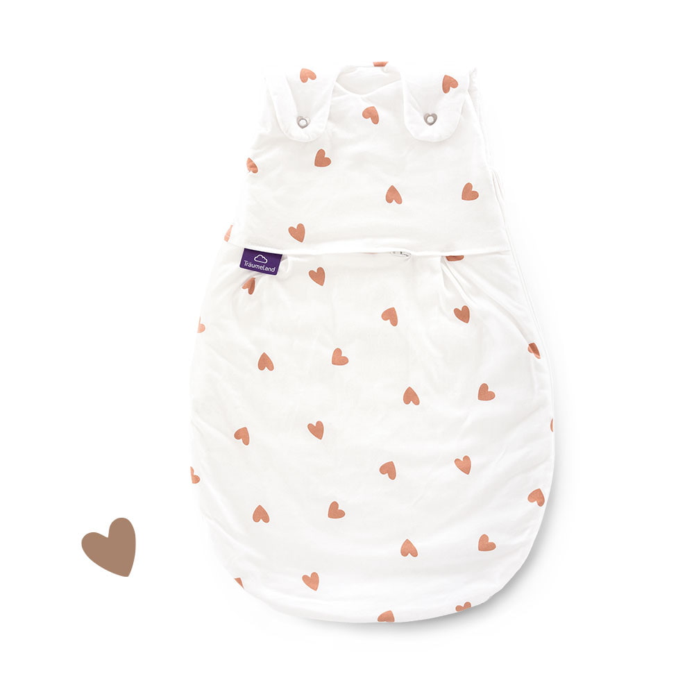 Ganzjahres-Schlafsack LIEBMICH Herz