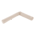 Manta para cama beige jaspeado XL - Vista general