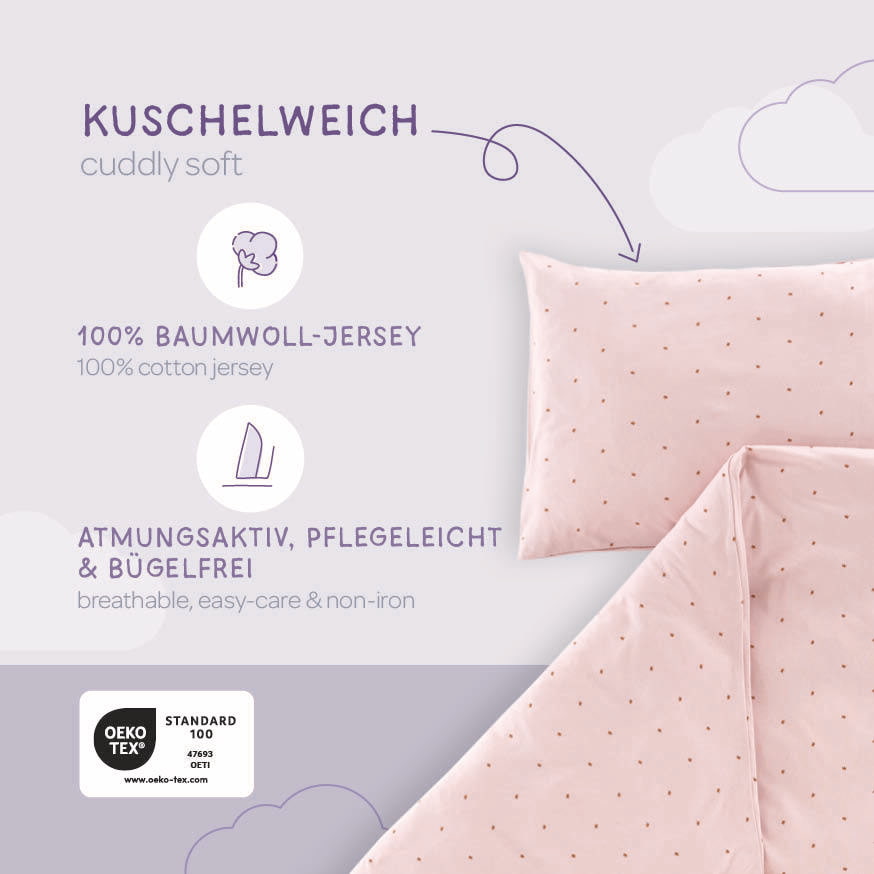 Bed linen jersey Dinolino Detail