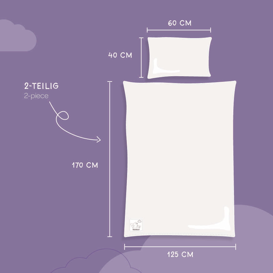 Bedding Dinolino 80x80 + 35x40