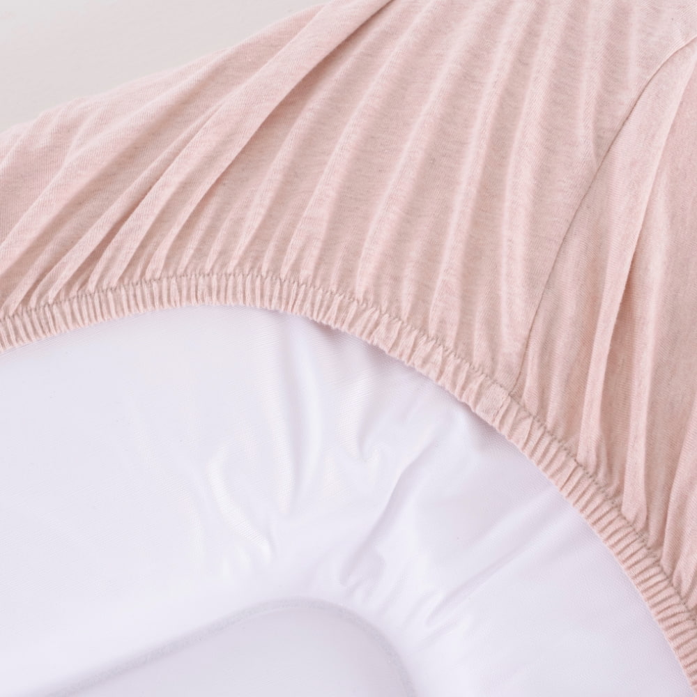 Pink Rubber Changing Table Cover