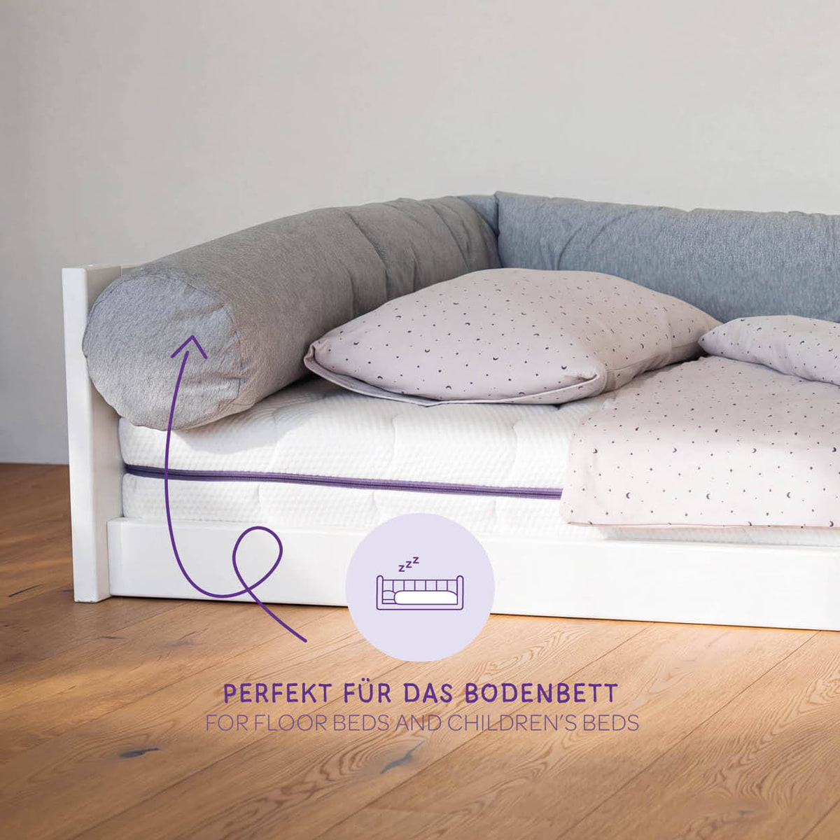 Bettschlange XL für das Bodenbett