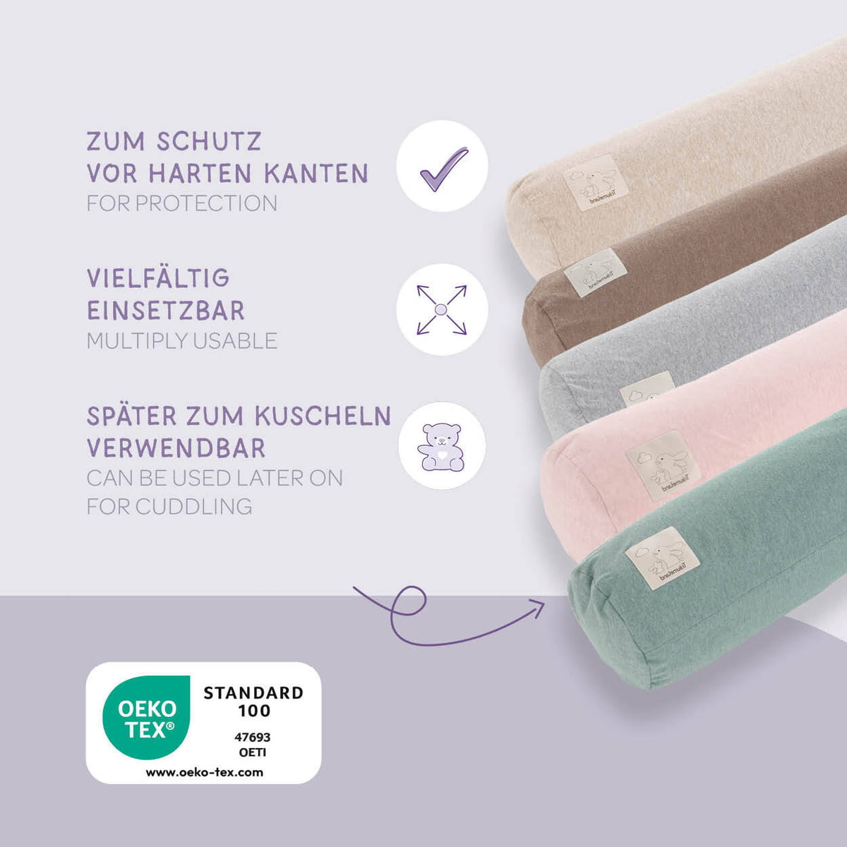 Bodenbett mit Bettschlange cats&dogs