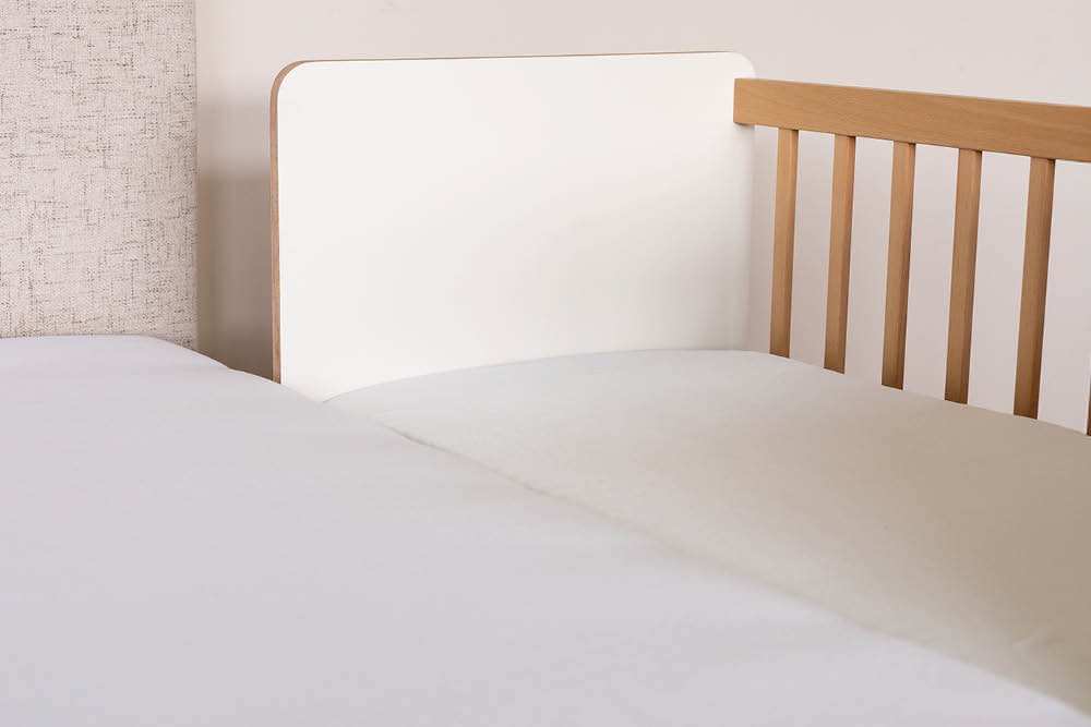 Beistellbett am Elternbett
