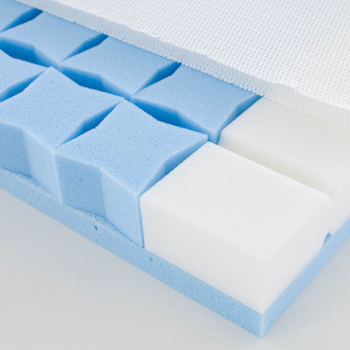 Matratzenkern Sternenweiss Matratzenkern Kaltschaum mit Comfort Pads in Sternenform