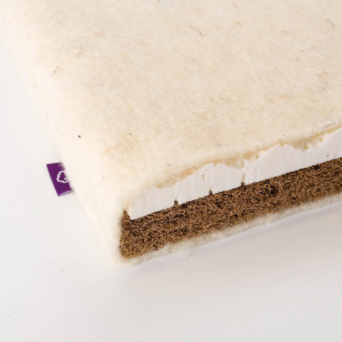 Matratzenkern Naturglück Matratzenkern mit latexiertem Kokos und genoppten Naturlatex