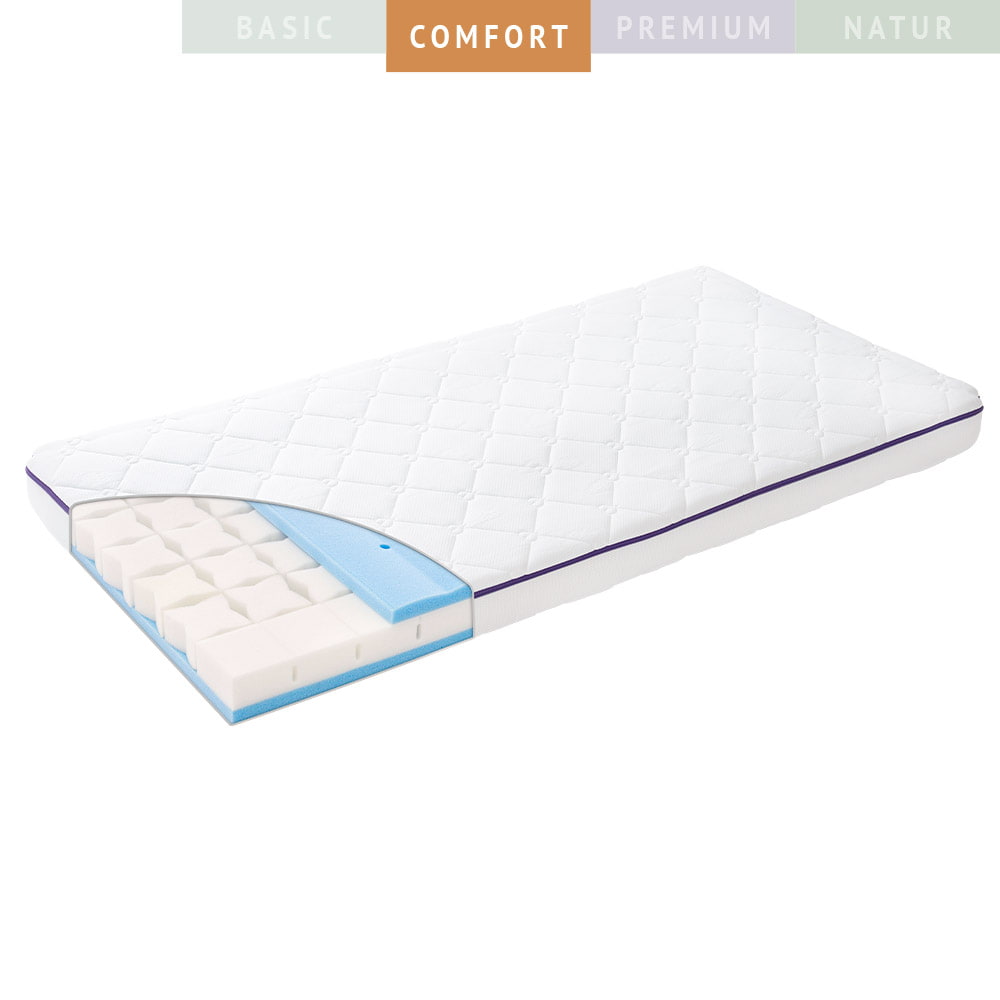 Colchón para bebé Azul Cielo de Träumeland - Categoría Confort