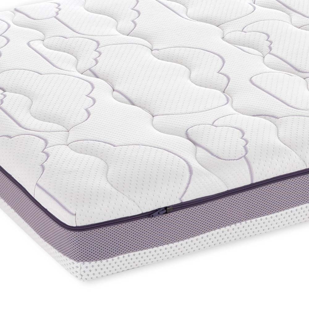 TENCEL Matratzenbezug Matratzenbezug TENCEL Jugend mit Belüftungsband und Wolken